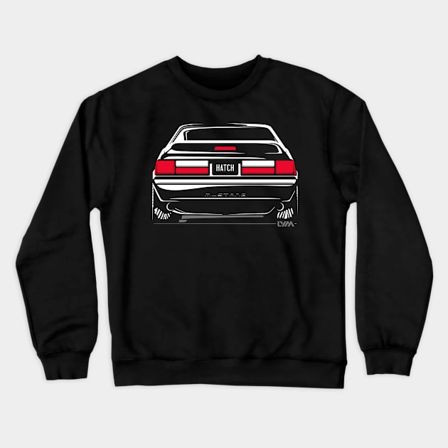 Foxbody Ford Mustang 5.0 LX Hatch Crewneck Sweatshirt by LYM Clothing